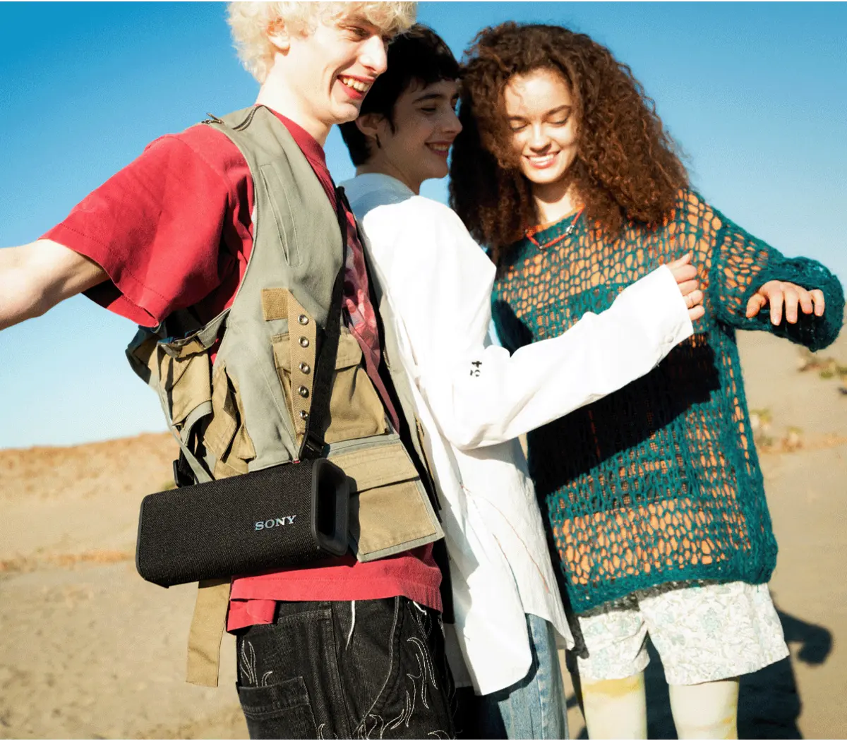 רמקול Sony ULT Field 3 Black רמקול Bluetooth נייד חזק עם ULT Power Sound ובאס עוצמתי – תמונה 13