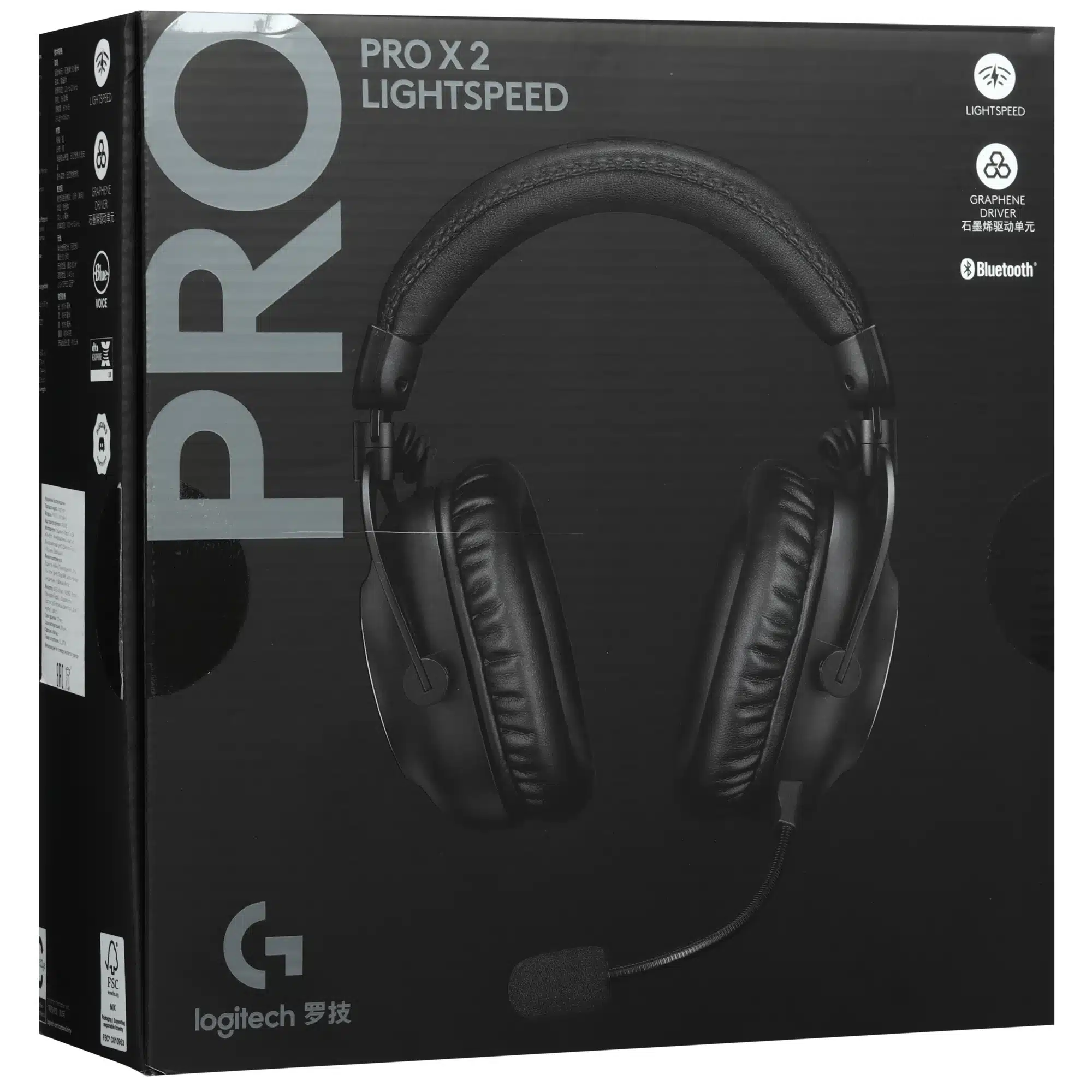 אוזניות גיימינג אלחוטיות Logitech G Pro X 2 LIGHTSPEED שחור – תמונה 10