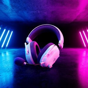 אוזניות גיימינג אלחוטיות Razer BlackShark V2 Pro PS לבן