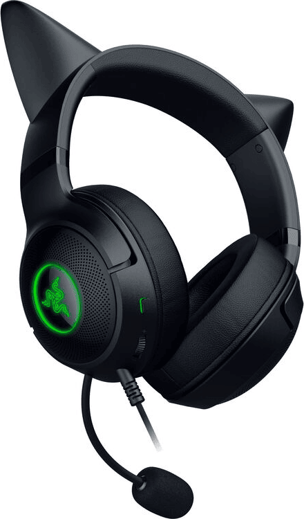 אוזניות גיימינג אלחוטיות Razer Kraken Kitty BT V2 שחור – תמונה 3
