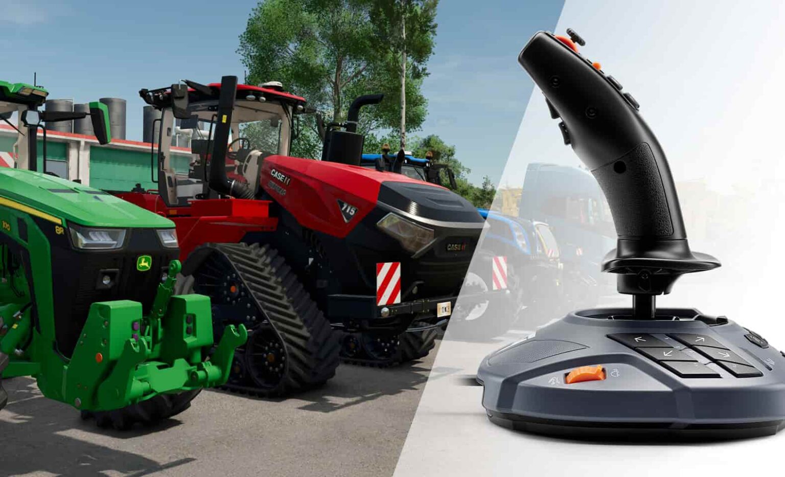 ג'ויסטיק חקלאות ומכונות כבדות | Thrustmaster SimTask FarmStick PS5 PC – תמונה 3