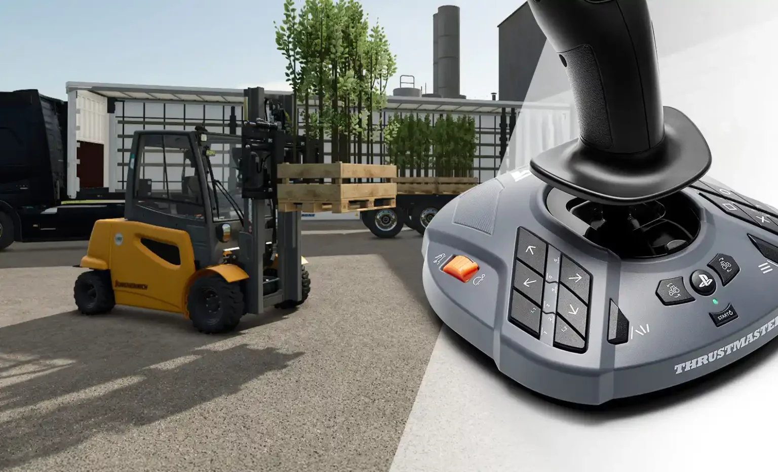 ג'ויסטיק חקלאות ומכונות כבדות | Thrustmaster SimTask FarmStick PS5 PC – תמונה 5