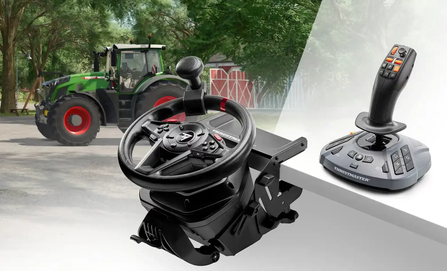 ג'ויסטיק חקלאות ומכונות כבדות | Thrustmaster SimTask FarmStick PS5 PC – תמונה 7
