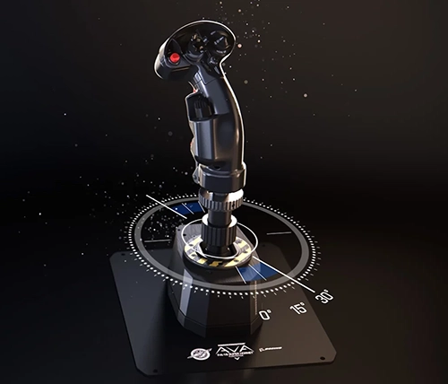 ג'ויסטיק טיסה מודולרי בסיס AVA + ידית F/A-18C Hornet | Thrustmaster AVA FA18 Super Hornet Flightstick PC – תמונה 3