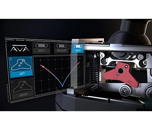 ג'ויסטיק טיסה מודולרי בסיס AVA + ידית F/A-18C Hornet | Thrustmaster AVA FA18 Super Hornet Flightstick PC – תמונה 8