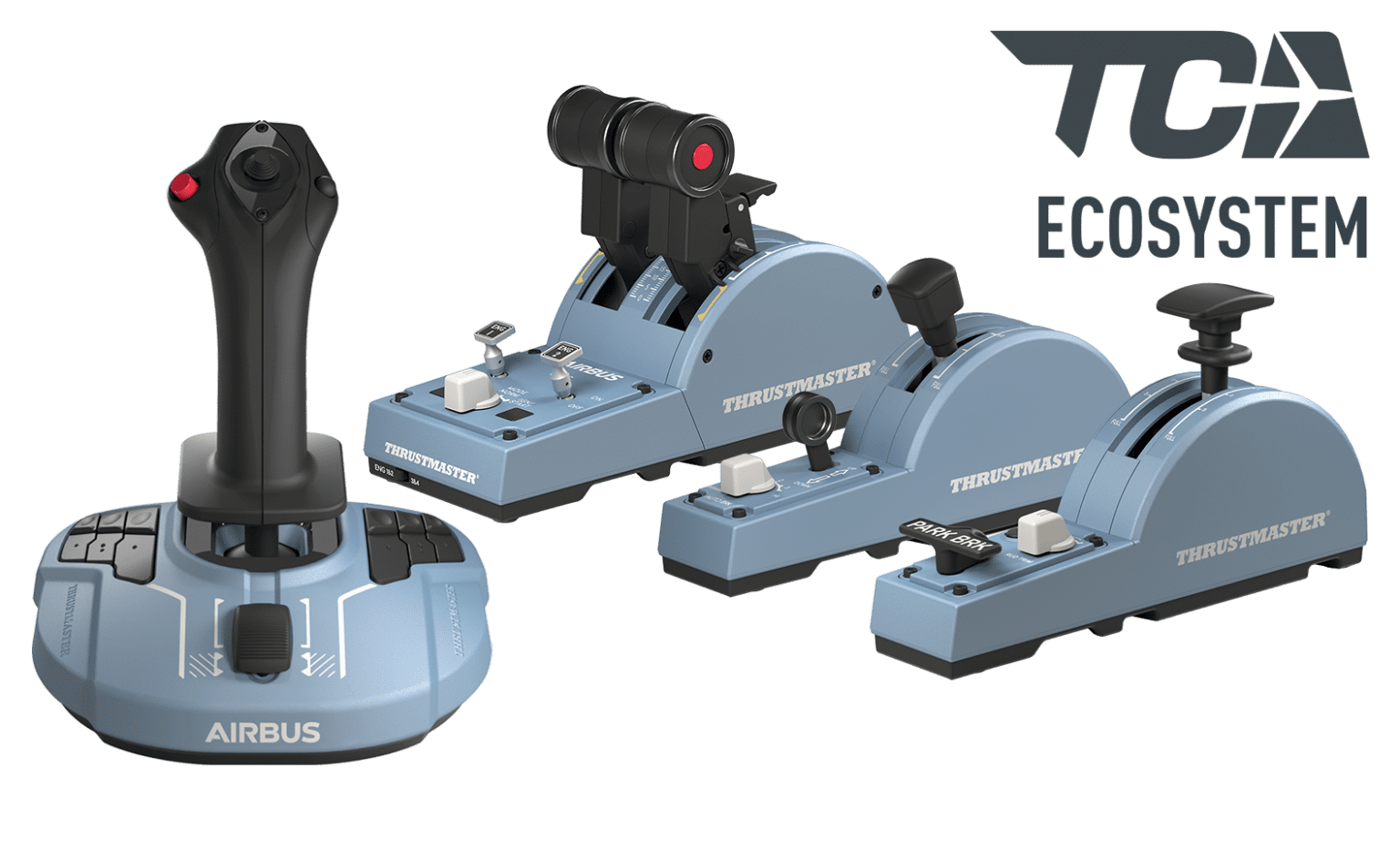 ג'ויסטיק סימולציית תעופה אזרחית | Thrustmaster TCA Sidestick Airbus Edition PC
