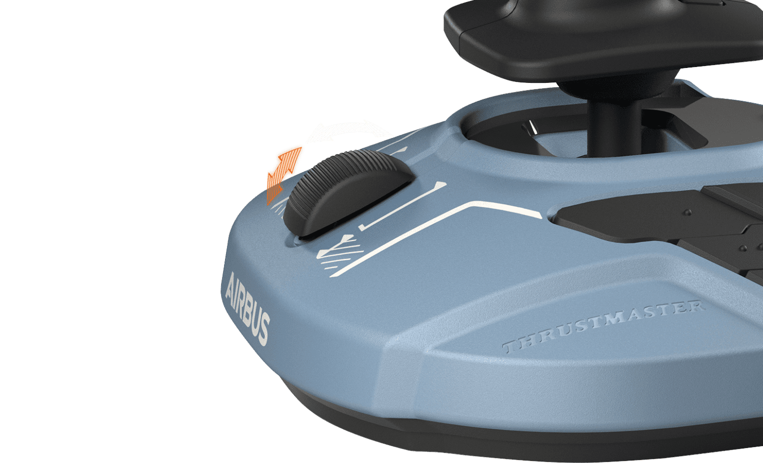 ג'ויסטיק סימולציית תעופה אזרחית | Thrustmaster TCA Sidestick Airbus Edition PC – תמונה 2