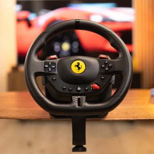 הגה מרוצים Ferrari 296 GTB עם דוושות | Thrustmaster T98 PS5 PS4 PC