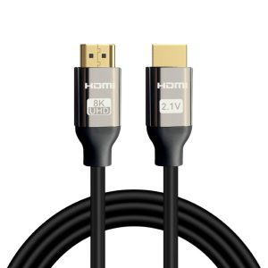 כבל HDMI Ultra High Speed 8K 48Gbps מצופה זהב 2 מטר