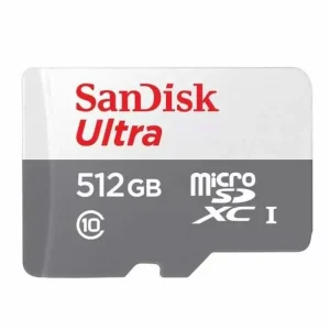 כרטיס זיכרון MicroSD SanDisk Ultra Lite 512GB 100MB/s UHS-I