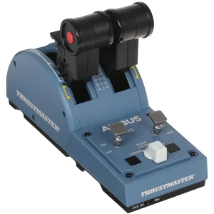 לוח גז לסימולציית תעופה אזרחית | Thrustmaster TCA Quadrant Airbus Edition PC