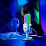 מיקרופון Razer Seiren V3 Chroma USB RGB לבן