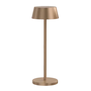 מנורת LED שולחנית Miracase בגימור ברונזה