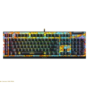 מקלדת Razer BlackWidow V4 X Pokémon Edition מכאנית