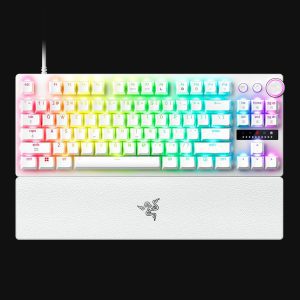 מקלדת Razer Huntsman V3 Pro Tenkeyless לבן