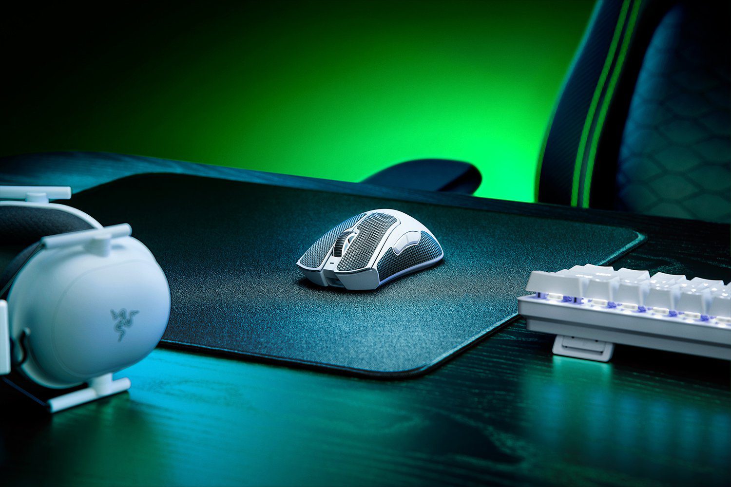 עכבר גיימינג אלחוטי Razer DeathAdder V3 Pro White – תמונה 3