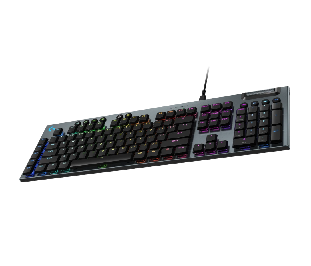 מקלדת גיימינג קווית Logitech G915 X Low-Profile שחור – תמונה 4