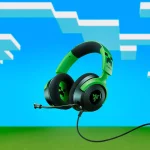 אוזניות גיימינג Razer Kraken V4 X מהדורת Minecraft