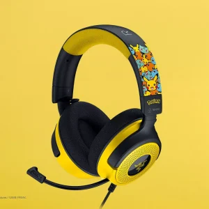 אוזניות גיימינג Razer Kraken V4 X מהדורת Pokémon