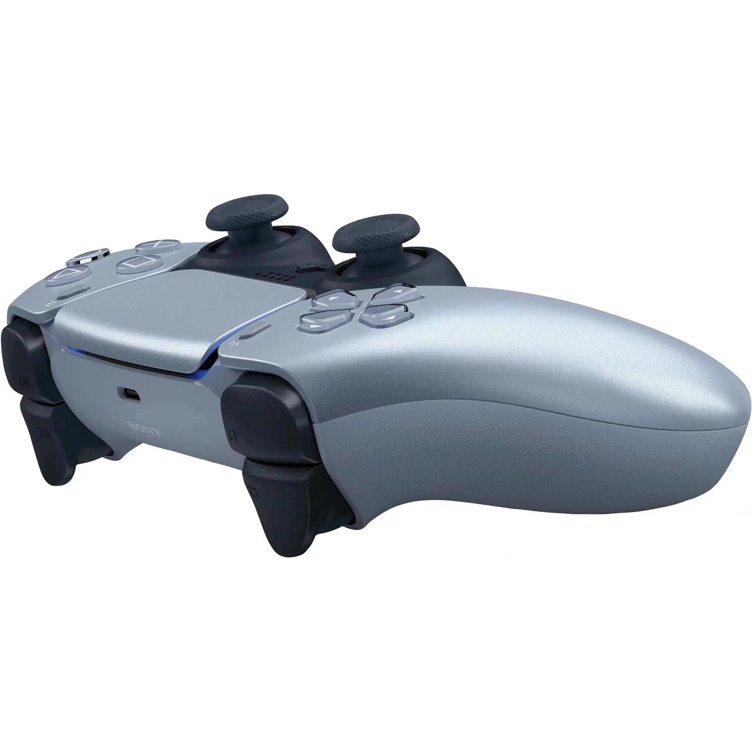 בקר PS5 אלחוטי כסוף | Sony DualSense – תמונה 3