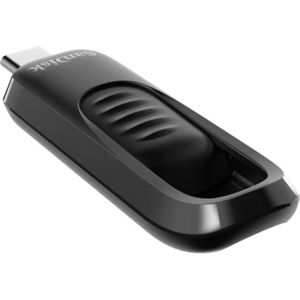 זיכרון USB-C SanDisk Ultra Slider 1TB 400MB/s USB 3.2 ראש נשלף שחור – תמונה 2