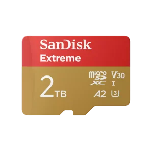 כרטיס זיכרון SanDisk Extreme microSD 2TB 240MB/s קריאה V30 U3 A2
