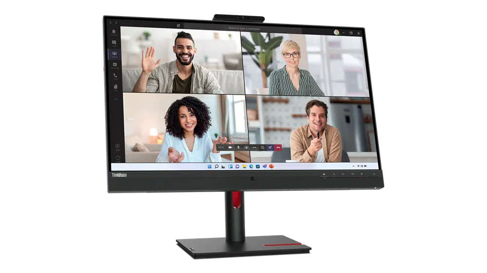 מסך מחשב Lenovo ThinkVision T27hv-30 27" QHD IPS עם מצלמה – תמונה 3
