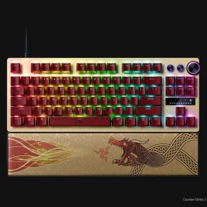 מקלדת Razer Huntsman V3 Pro TKL Counter-Strike 2 Edition