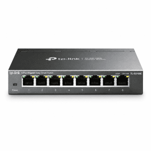 מתג רשת מנוהל 8 פורט Gigabit TP-Link TL-SG108E
