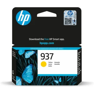 ראש דיו HP 937 ‏צהוב ‏4S6W4NE ‏עד 800 עמודים – מותאם ל-HP OfficeJet Pro 9730
