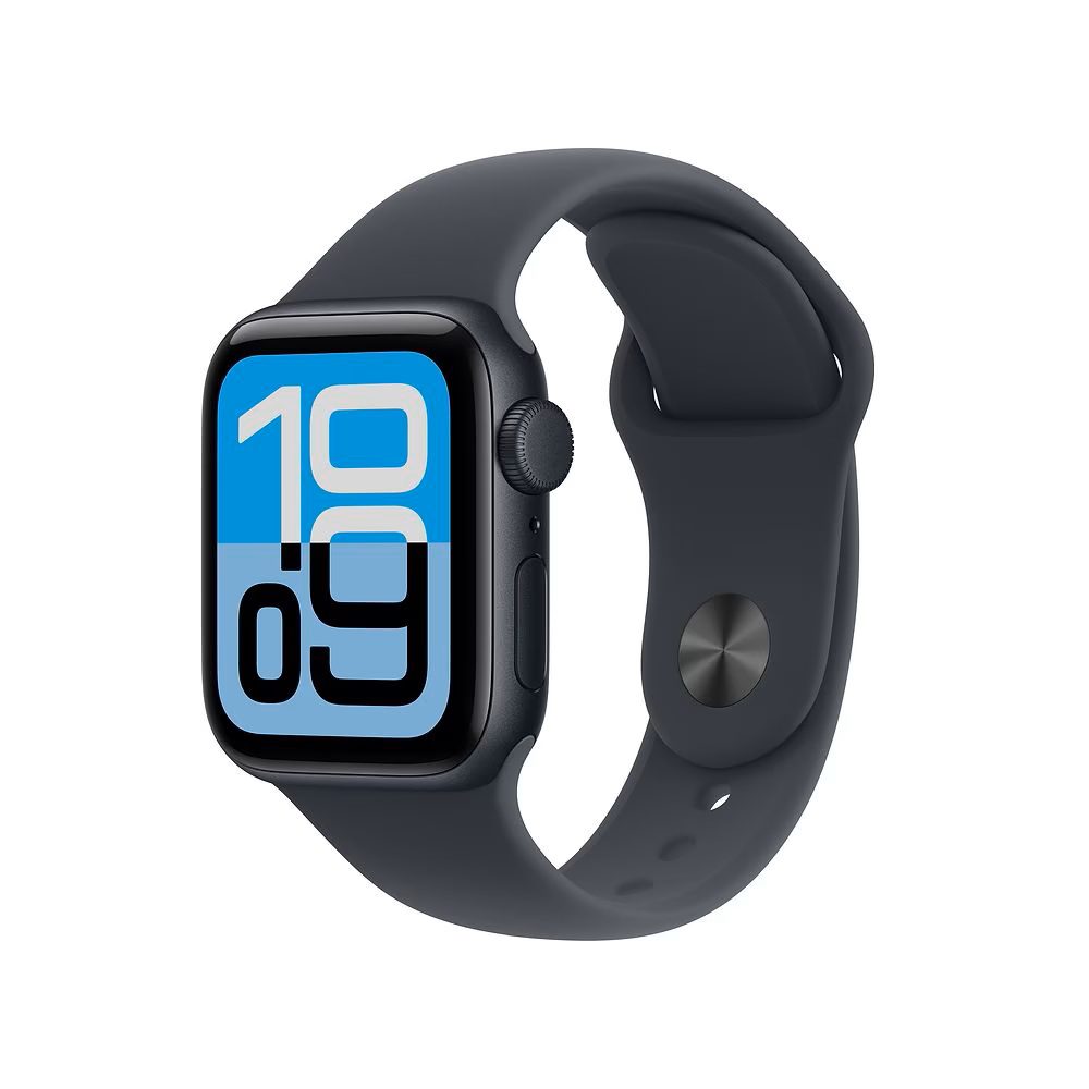 שעון חכם Apple Watch SE 3 GPS+Cellular 40mm Midnight רצועת Midnight S/M