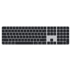 Apple Magic Keyboard | מקלדת Bluetooth עם Touch ID ומגש מספרים עברית שחור
