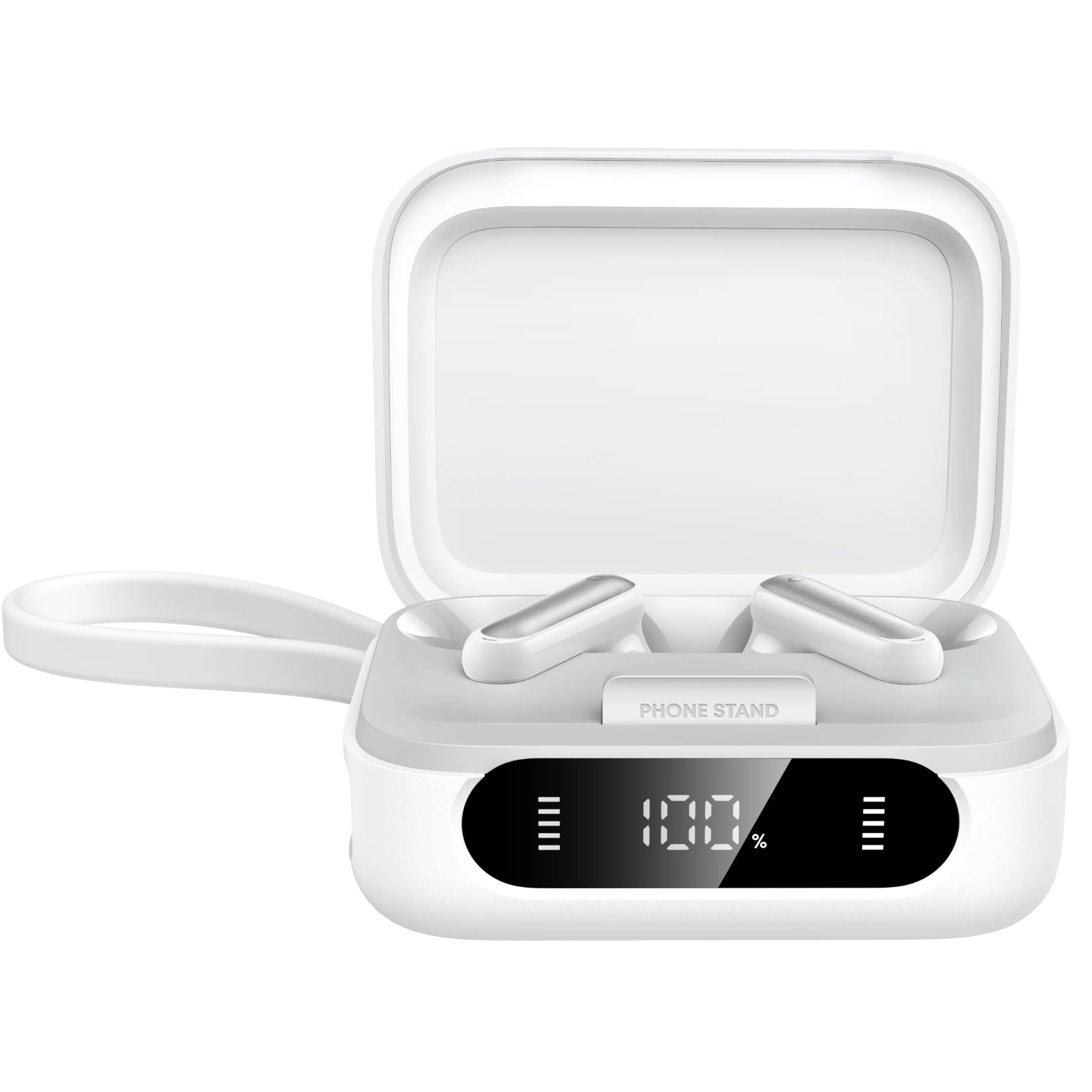 אוזניות TWS Soundcore P41i ANC + Power Bank 3000mAh לבן