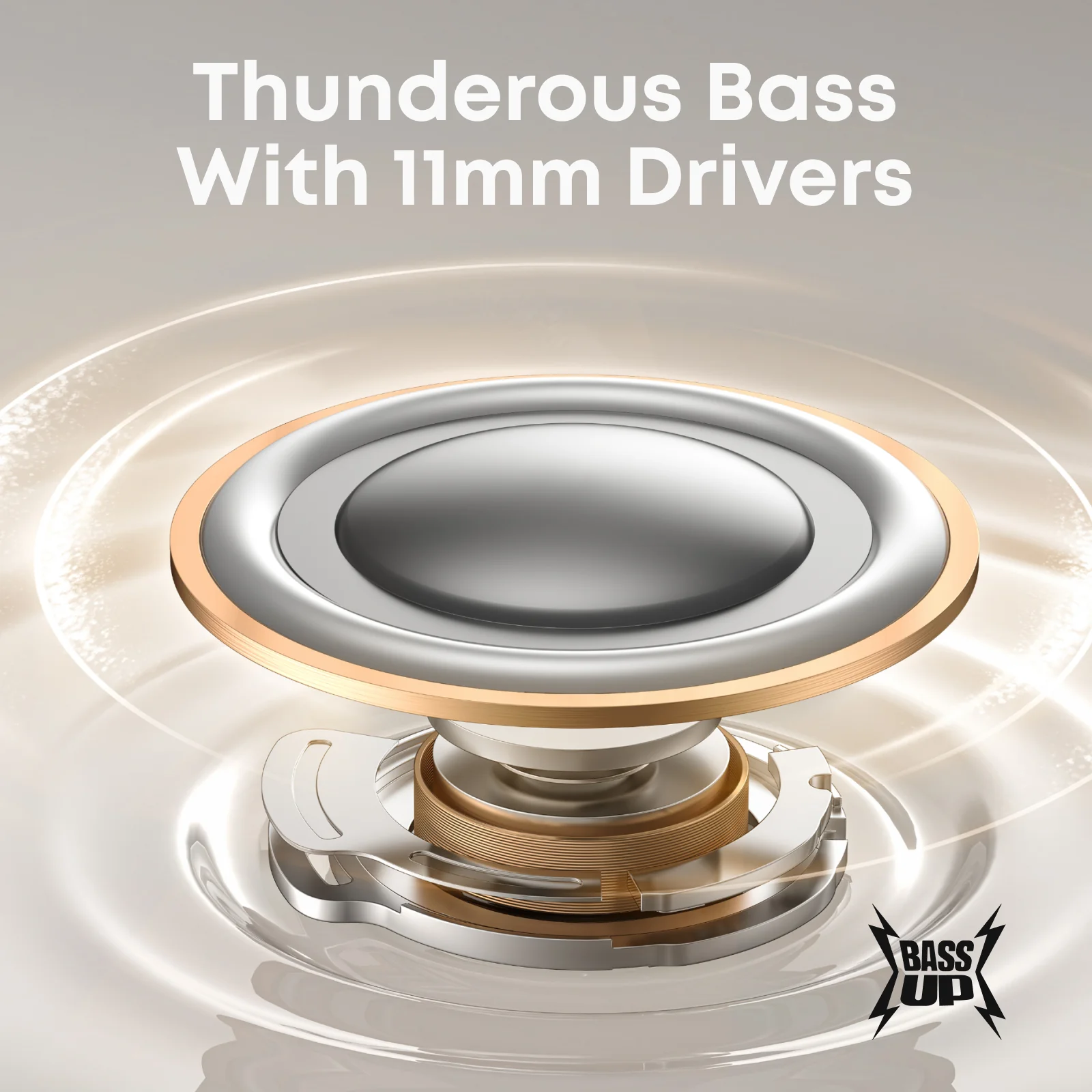 אוזניות TWS Soundcore P41i ANC + Power Bank 3000mAh לבן – תמונה 8