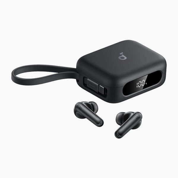 אוזניות TWS Soundcore P41i ANC + Power Bank 3000mAh שחור – תמונה 3