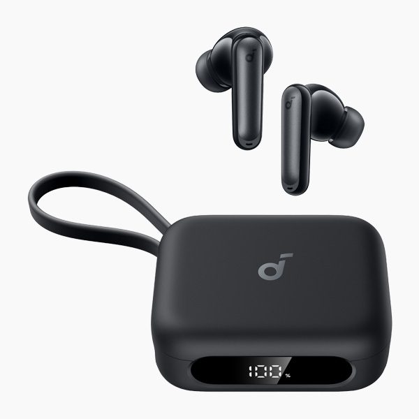 אוזניות TWS Soundcore P41i ANC + Power Bank 3000mAh שחור – תמונה 2