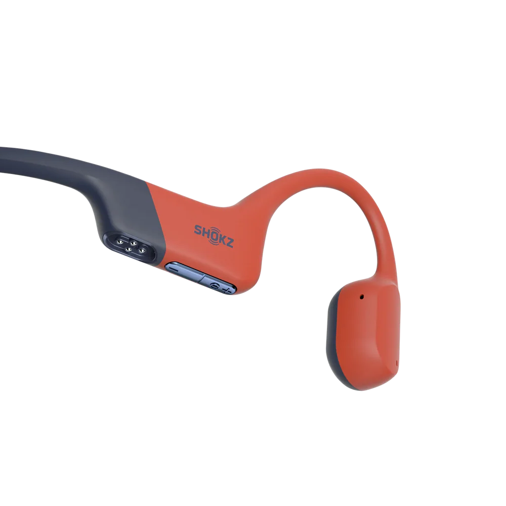 אוזניות ספורט הולכת עצם לשחייה SHOKZ OpenSwim Pro אדום – תמונה 3