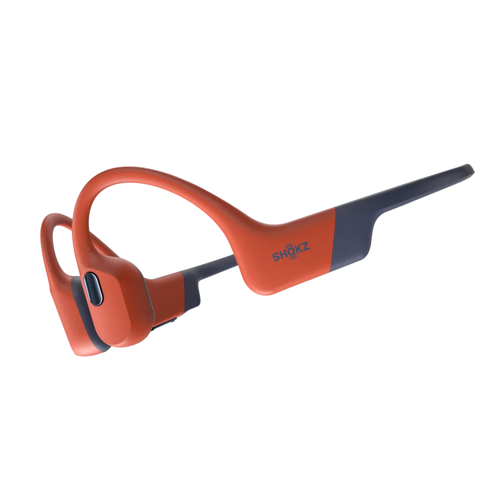 אוזניות ספורט הולכת עצם לשחייה SHOKZ OpenSwim Pro אדום – תמונה 4