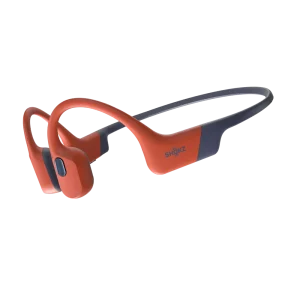 אוזניות ספורט הולכת עצם לשחייה SHOKZ OpenSwim Pro אדום