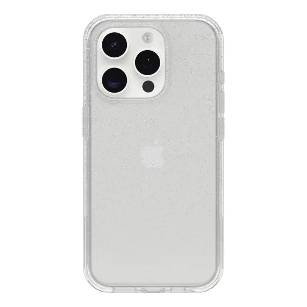 כיסוי OtterBox Symmetry Series MagSafe לאייפון Apple iPhone 15 Pro Max - שקוף נצנץ