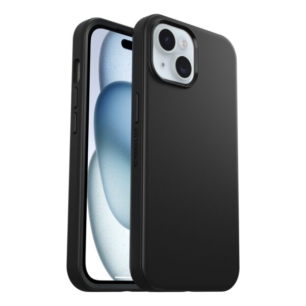 כיסוי OtterBox Symmetry Series MagSafe לאייפון Apple iPhone 15 - שחור – תמונה 3