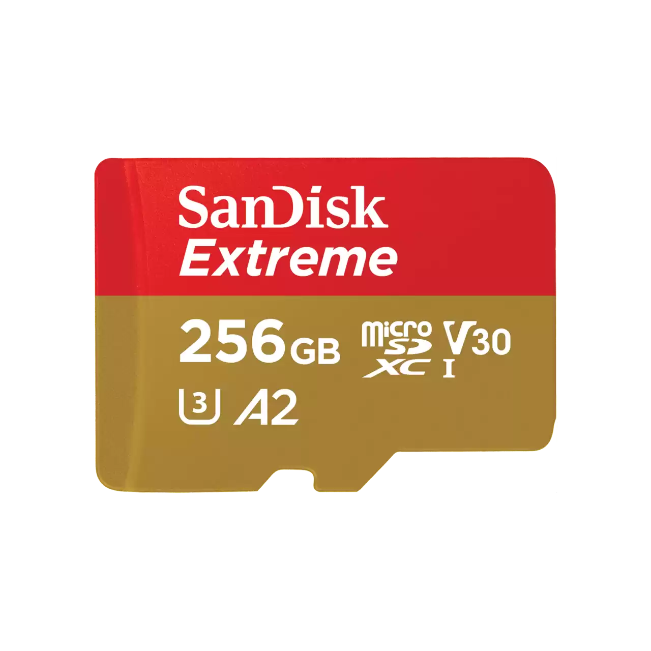כרטיס זיכרון SanDisk Extreme microSD 256GB 190MB/s קריאה V30 U3 A2