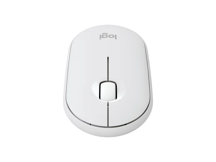 עכבר אלחוטי Logitech Pebble Mouse 2 M350s - לבן – תמונה 2