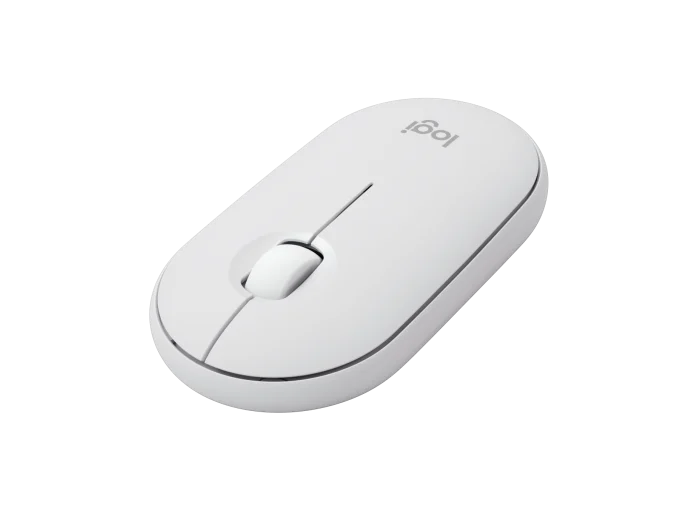 עכבר אלחוטי Logitech Pebble Mouse 2 M350s - לבן – תמונה 3
