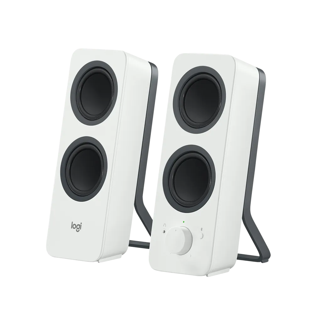 רמקולי סטריאו Logitech Z207 Bluetooth - לבן