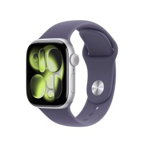 שעון חכם Apple Watch Series 11 GPS 42mm Silver רצועת Purple Fog S/M