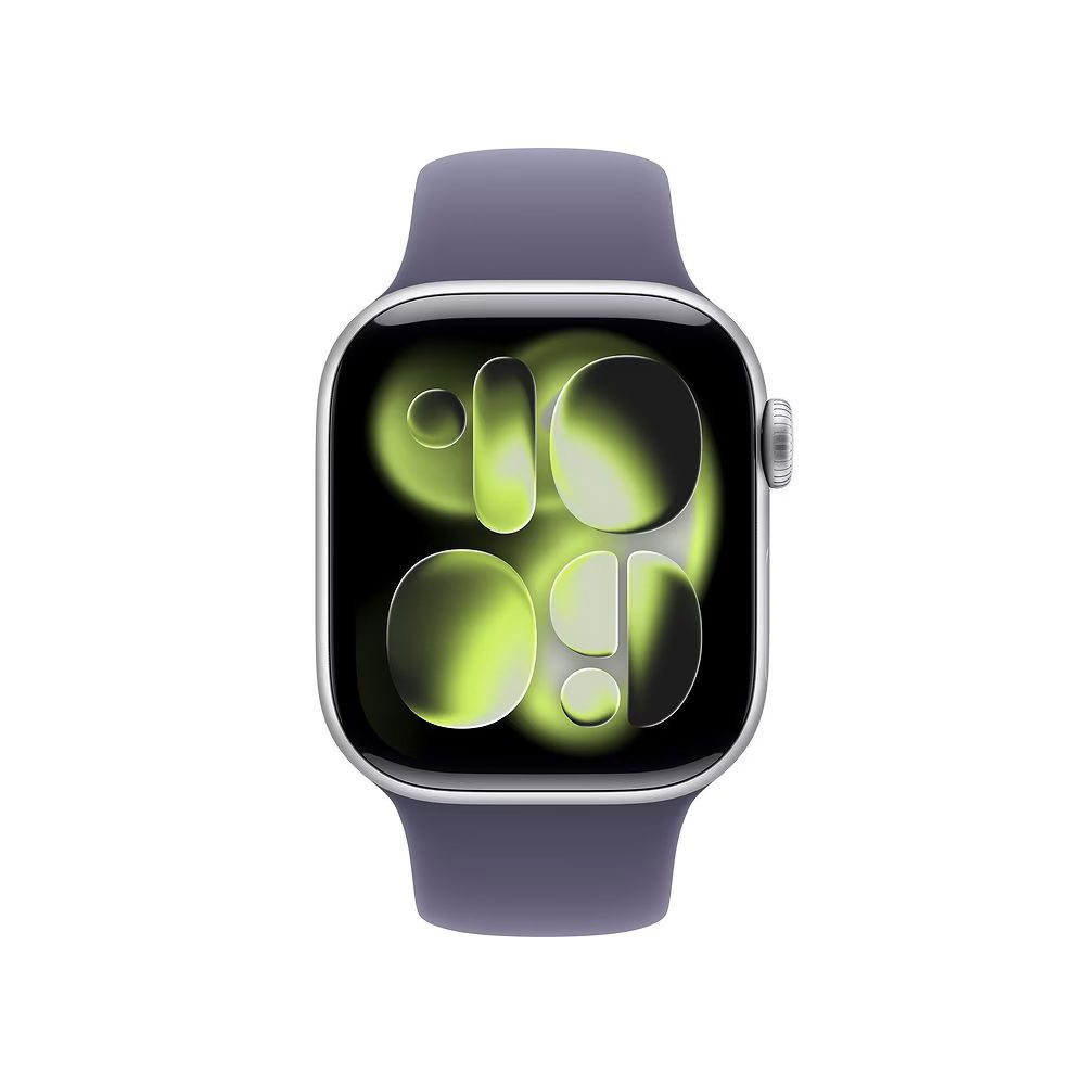 שעון חכם Apple Watch Series 11 GPS 46mm Silver רצועת Purple Fog M/L – תמונה 2
