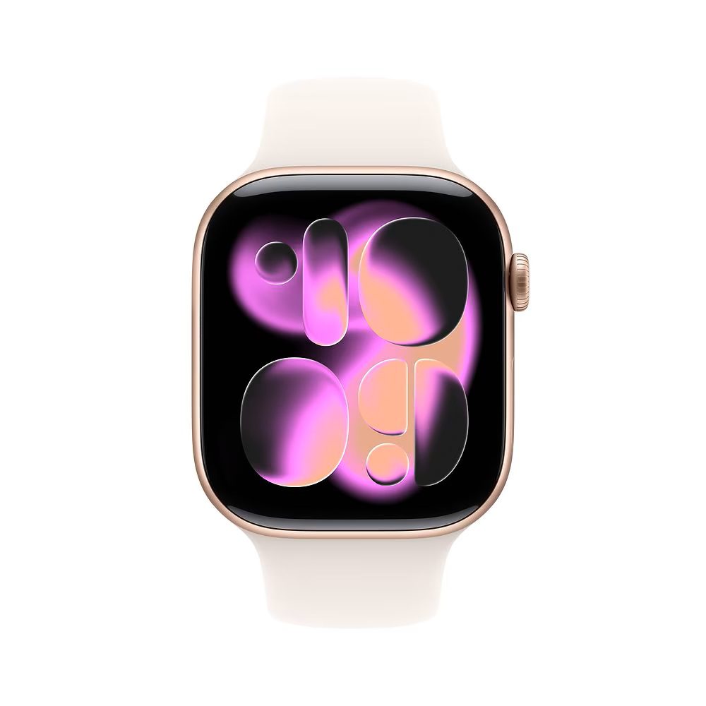 שעון חכם Apple Watch Series 11 GPS+Cellular 46mm Rose Gold רצועת Light Blush M/L – תמונה 2