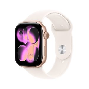 שעון חכם Apple Watch Series 11 GPS+Cellular 46mm Rose Gold רצועת Light Blush M/L