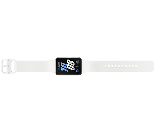 שעון ספורט חכם Samsung Galaxy Fit3 מסך AMOLED 1.6 אינץ' כסוף – תמונה 2